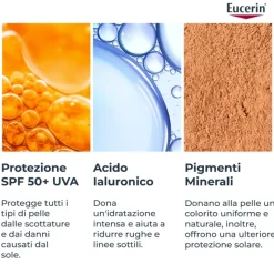 Eucerin Fluido Solare Ultraleggero Colorato SPF50+ 50ml