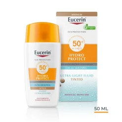 Eucerin Fluido Solare Ultraleggero Colorato SPF50+ 50ml