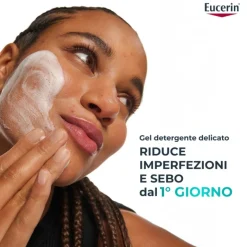 Eucerin Gel Detergente Purificante Acido Salicilico per Acne 400 ml