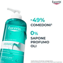 Eucerin Gel Detergente Purificante Acido Salicilico per Acne 400 ml