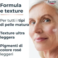Eucerin Hyaluron-Filler + Elasticity Crema Giorno Rosè SPF30 Ricarica 50ml