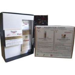 Eucerin Hyaluron Filler + Elasticity Cofanetto Natale Anti-Macchie 3D Serum + Crema Giorno 2 Prodotti