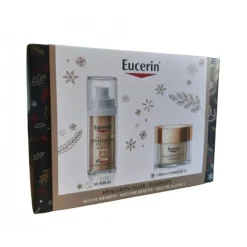 Eucerin Hyaluron Filler + Elasticity Cofanetto Natale Anti-Macchie 3D Serum + Crema Giorno 2 Prodotti