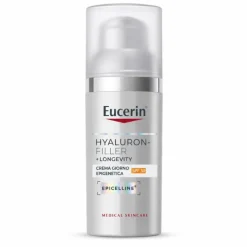 Eucerin Hyaluron Filler + Longevity Crema Viso Giorno Epigenetica SPF 30 50 ml