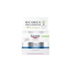 Eucerin Hyaluron Filler 3X Effect Ricarica Crema Notte Antietà SPF15 50ml