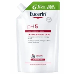 Eucerin pH5 Detergente Fluido Ricarica Pelle Sensibile 400 ml