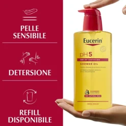 Eucerin Ph5 Pelli Sensibili Olio Doccia Detergente 400ml
