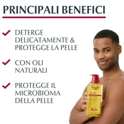 Eucerin Ph5 Pelli Sensibili Olio Doccia Detergente 400ml