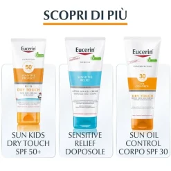 Eucerin Sun Fluid Anti Age Crema Solare Idratante e Protettiva SPF50+ 50 ml