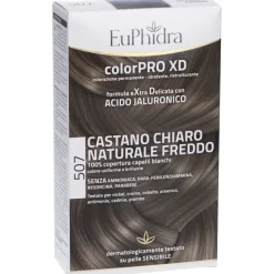 Euphidra ColorPro XD Tinta Permanente Capelli 507 Castano Chiaro Naturale Freddo