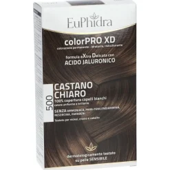 Euphidra ColorPro XD Tinta per Capelli Colore 500 Castano Chiaro
