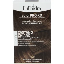 Euphidra ColorPro XD Tinta per Capelli Colore 500 Castano Chiaro