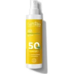 Euphidra Latte Solare Spray Dermopediatrico SPF 50 per Bambini Protezione Molto Alta 200ml