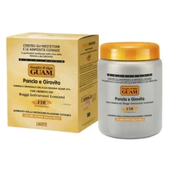 Fanghi d'Alga Guam Pancia e Girovita Trattamento Anti-Cellulite 1 Kg
