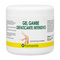 Farmamila Gel Gambe Defaticante Intensivo Crema Rilassanti per Muscoli 500ml