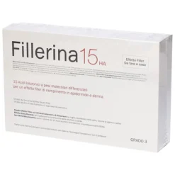 Fillerina 15 HA Base Grado 3 Trattamento Anti Rughe Flacone 30 + 30 ml