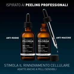 Filorga Daily Peel Wrinkles Soluzione Rinnovatrice Anti-rughe per Viso 50 ml
