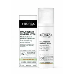 Filorga Daily Repair Mineral UV SPF 50 Fluido Solare Idratante per Pelli Sensibili 50 ml
