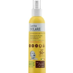 Fiocchi di Riso Latte Solare Bimbi Spf50+ protezione solare bambini flacone 140 ml