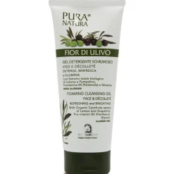 Fior di Ulivo Gel Detergente Schiumoso Viso Decollete con Pantenolo 200 ml