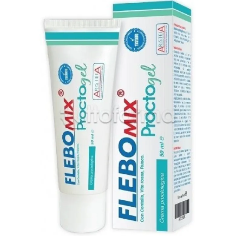 Flebomix Proctogel per Emorroidi e Ragadi 50ml