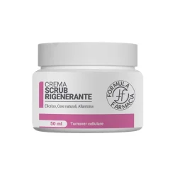 Formula Farmacia Crema Scrub Rigenerante per Esfoliazione Delicata Viso 50ml