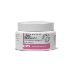 Formula Farmacia Crema Viso Antiage con Acido Ialuronico per Idratazione e Pelle Giovane 50ml