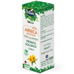 Forsan Olio Arnica Montana Naturale Corpo per Affaticamento Muscolare 100ml
