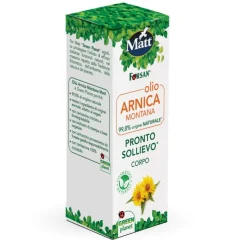 Forsan Olio Arnica Montana Naturale Corpo per Affaticamento Muscolare 100ml