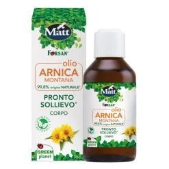 Forsan Olio Arnica Montana Naturale Corpo per Affaticamento Muscolare 100ml