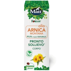 Forsan Olio Arnica Montana Naturale Corpo per Affaticamento Muscolare 100ml