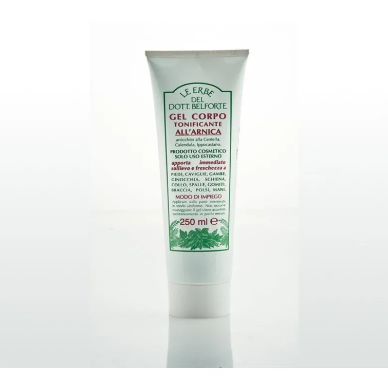 Gel Corpo Arnica per Gambe Stanche e Dolori Muscolari 250ml