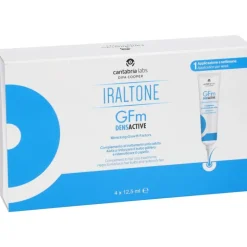 GFm Densactive Iraltone Gel per Capelli Forti e Densi 4 Tubi