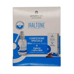 Gfm Iraltone Soluzione Topica Crescita Capelli 50ml+ 8 Compresse Orali