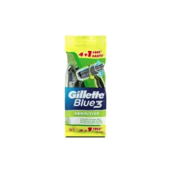 Gillette Blue3 Sensitive Lamette 4 Pezzi+1Gratis