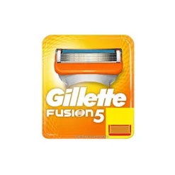 Gillette Fusion Manual Lame per Rasatura Precisa e Delicata 2 Lame di Ricambio
