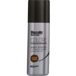 Giuliani Bioscalin Nutricolor Colore Istantaneo Castano Chiaro Spray Ritocco 75ml