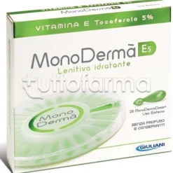 Giuliani Monoderma E5 Trattamento Viso Vitamina E Lenitiva ed Idratante 28 Capsule