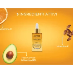 Gold Collagen Instant Glow Siero Illuminante Antiossidante 30ml