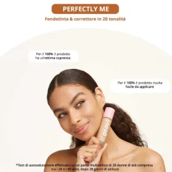 Goovi Fondotinta e Correttore con SPF15 Lunga Tenuta Colore 10 Fawn 28ml