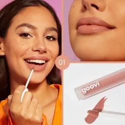 Goovi Rossetto Liquido 01 Let's Go Matte Perfect Nude 1 Pezzo