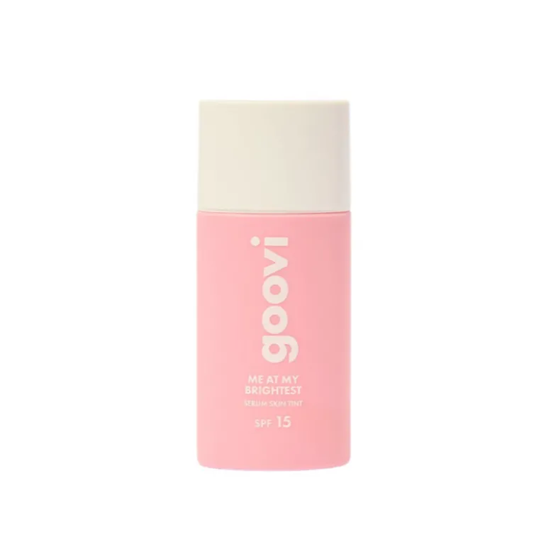 Goovi Skin Tint Fondotinta Idratante Leggero con SPF 15 Colore 09 Spicy Cocoa 30ml
