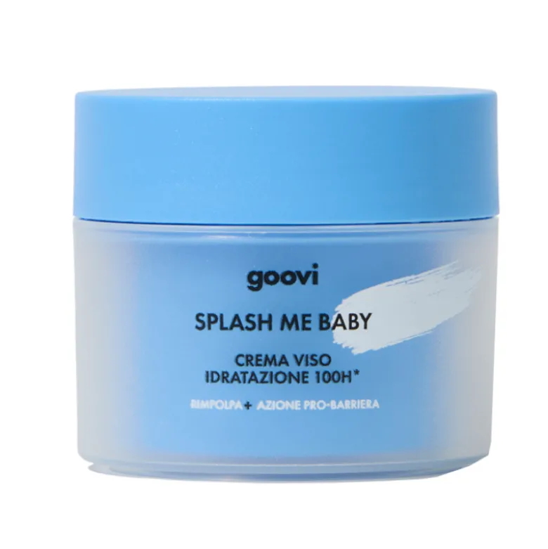 Goovi Splash Me Baby Crema Viso Idratazione 100H Rimpolpante 50ml