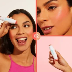 Goovi Stick Duo Blush & Illuminante Colore 02 Pearly Sun Kiss 1 Pezzo