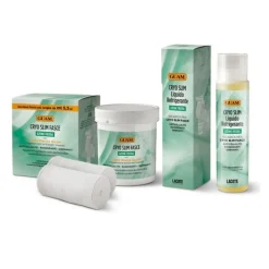 Guam Cryo Slim Anticellulite Fasce + Liquido Ricarica 6 Trattamenti