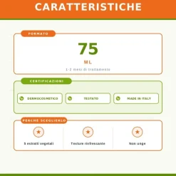 Guna Natur 5 Crema Tonificante Gambe 75 ml