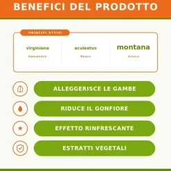 Guna Natur 5 Crema Tonificante Gambe 75 ml