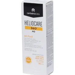 Heliocare 360° MD Ak Fluid Crema Solare per Prevenire la Cheratosi 50ml