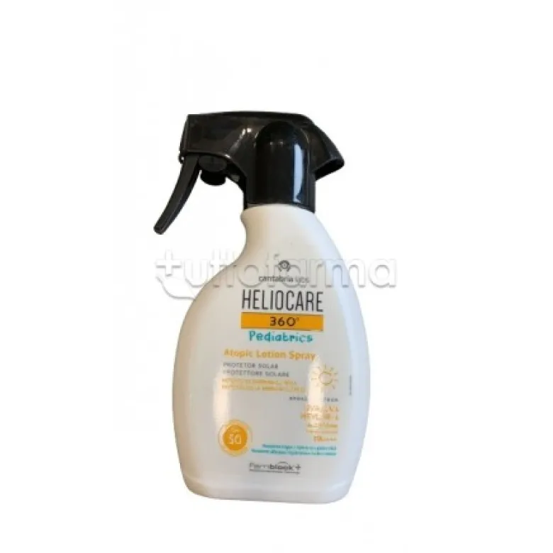 Heliocare 360 Pediatrics Atopic SPF 50 Spray Solare 250ml
