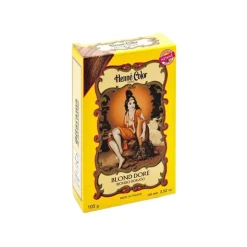Henné Color Polvere Biondo Dorato per Capelli 100 g